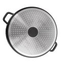 Garnek Granitowy ORION GRANDE Duży 32 cm 9,7 L Indukcja Piekarnik
