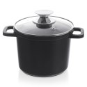 Garnek Granitowy ORION GRANDE Wysoki 17 cm 2 L Indukcja Piekarnik