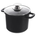 Garnek Granitowy ORION GRANDE Wysoki 17 cm 2 L Indukcja Piekarnik