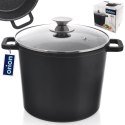 Garnek Granitowy ORION GRANDE Wysoki 25 cm 7,6 L Indukcja Piekarnik