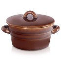 Garnek Pojemnik na Smalec Pasztet Ceramiczny z Pokrywką Solidny ORION 340ml