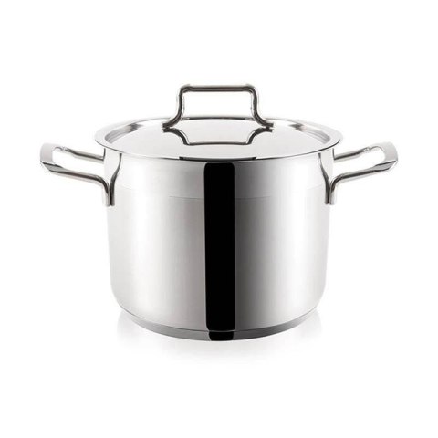 Garnek Stalowy 1,5 L ORION ANETT 14 cm z Pokrywką Indukcja Zmywarka