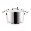 Garnek Stalowy 1,9 L ORION ANETT 16 cm z Pokrywką Indukcja Zmywarka