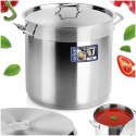 Garnek Stalowy 18,2 L ORION ANETT Mega 30 cm Indukcja Zmywarka