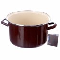 Garnek do Gotowania Emaliowany Tradycyjny na Gaz Indukcję ORION 26 cm, 6,5l