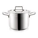 Garnek Stalowy z Pokrywką ORION 22 cm 6,5 L