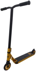 Hulajnoga Wyczynowa Sportowa Freestyle Dwukołowa Złota KUBISPORT 110 mm