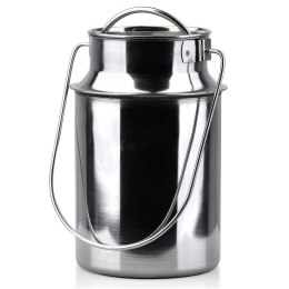 Kanka Bańka na Mleko z Uchwytami Zamykana Stalowa Nierdzewna ORION 2,5 l