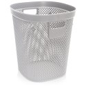 Kosz na Śmieci Biurowy Szary 12,5 L HOBBY LIFE Wytrzymały i Pojemny
