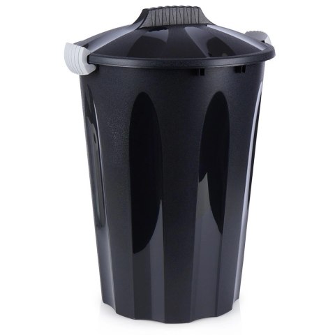Kosz na Śmieci Odpady Kompostownik Plastikowy Czarny 40 L VILDE ORION