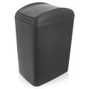 Kosz na Śmieci Odpady Kompostownik z Klapką Plastikowy Szary ORION 20 L