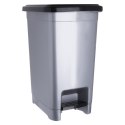 Kosz na Śmieci Plastikowy z Pedałem Wąski 10 L