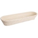 Koszyk Forma do Wyrastania Ciasta na Chleb Rattanowy ORION 1,5 kg 43x16 cm