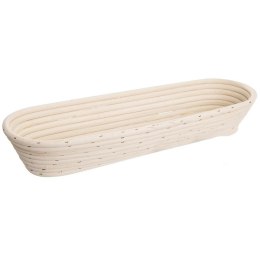 Koszyk Forma do Wyrastania Ciasta na Chleb Rattanowy ORION 1,5 kg 43x16 cm