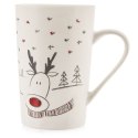 Kubek Porcelanowy 430 ml ORION Renifer Świąteczny do Zmywarki Mikrofalówki