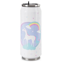 Kubek Termiczny Puszka 500 ml ORION Jednorożec Stal Nierdzewna Szczelny