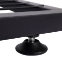 Kwietnik Stojak Kaskada Metalowy Czarny 8-poziomowy VILDE 142 cm