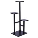 Kwietnik Stojak na Kwiaty 4-Poziomowy Kaskada Metalowy Loft VILDE 84 cm