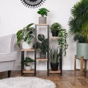 Kwietnik Stojak na Kwiaty 6-Poziomowy Kaskada Metalowy Loft VILDE 80 cm