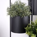 Kwietnik Stojak na Kwiaty Metalowy Kaskada 3-poziomowy VILDE 33x24x57 cm