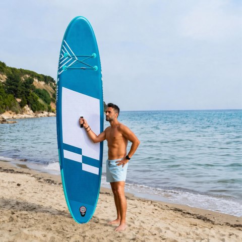 Deska Sup Paddle Board do Pływania Pompowana Standu Up + Akcesoria 320 cm