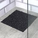 Mata Antypoślizgowa pod Prysznic do Łazienki Łazienkowa Czarna VILDE 51 cm
