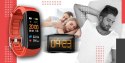 Smartwatch GIEWONT Czarno Czerwony 2 Paski GW200-1