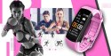 Smartwatch GIEWONT Czarno Różowy 2 Paski GW200-4