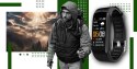 Smartwatch GIEWONT Czarno Zielony 2 Paski GW200-5
