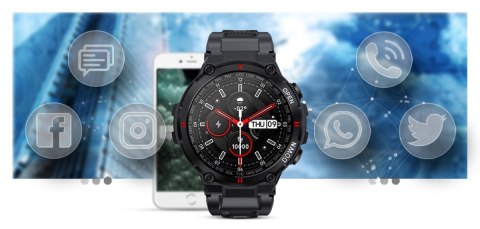 Smartwatch GIEWONT Czarny GW430-1