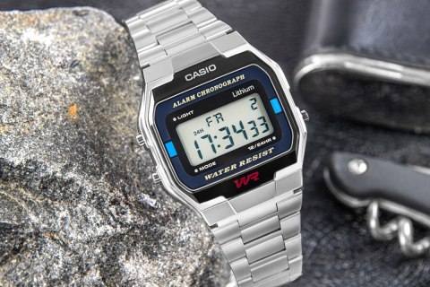 Zegarek CASIO A163WA-1QES Unisex + BOX