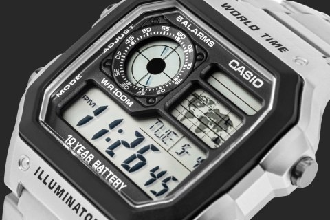 Zegarek Męski CASIO AE-1200WHD-1AVEF + BOX