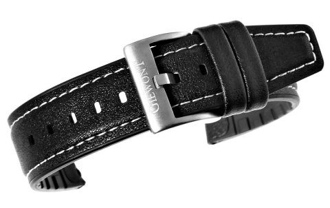 Pasek do Smartwatch GIEWONT GW440 GWP440-2 - Leather Black
