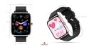 Smartwatch Giewont Różowo-Czarny GW230-3