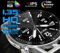 Smartwatch Rubicon RNCE88-1 Czarny- Czarny Pasek Silikonowy + Czarny