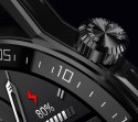 Smartwatch Rubicon RNCE88-1 Czarny- Czarny Pasek Silikonowy + Czarny