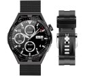 Smartwatch Rubicon RNCE88-2 Czarny- Czarny Pasek Silikonowy + Czarna