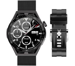 Smartwatch Rubicon RNCE88-2 Czarny- Czarny Pasek Silikonowy + Czarna