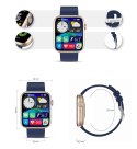 Smartwatch Damski Gravity GT3-4 Różowo-Granatowy