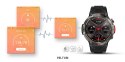 Smartwatch VELTORI VT140-1 Czarny Pasek Silikonowy