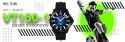 Smartwatch VELTORI VT150-1 Czarny Pasek Silikonowy + Czarna Bransoleta