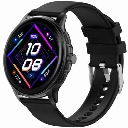 Smartwatch Damski GRAVITY GT12-1 Czarny Pasek Silikonowy + Czarna