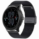 Smartwatch Damski GRAVITY GT12-1 Czarny Pasek Silikonowy + Czarna