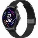Smartwatch Damski GRAVITY GT12-1 Czarny Pasek Silikonowy + Czarna