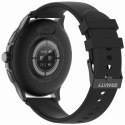 Smartwatch Damski GRAVITY GT12-1 Czarny Pasek Silikonowy + Czarna