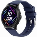 Smartwatch Damski GRAVITY GT12-2 Granatowy Pasek Silikonowy + Czarna