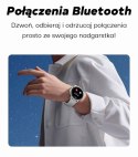 Smartwatch Damski GRAVITY GT12-5 Szary Pasek Silikonowy + Bransoleta