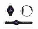 Smartwatch Damski GRAVITY GT12-8 Biały Pasek Silikonowy + Srebrna