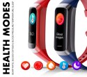 Smartband Damski RUBICON RNCF05 Rose Gold/Berry SMARUB214