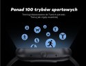 Smartwatch Damski GRAVITY GT18-7 Beżowy Pasek Silikonowy + Czarny Pasek